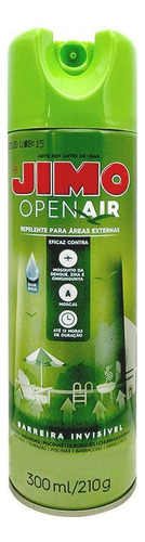 Jimo Open Air 300ml - Repelente Para Áreas Externas