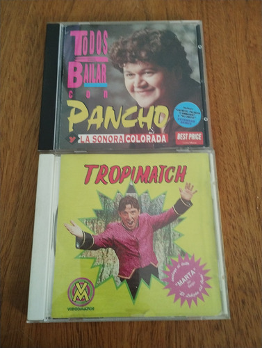 Cd's Tropimach Y Pancho Y La Sonora Colorada