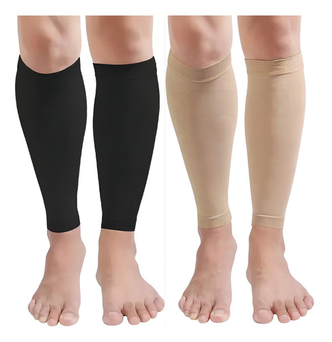 Medias Calcetines De Compresion Venosa Pantorrillas 2 Pair