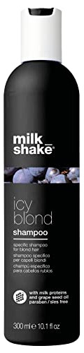 Champú Milk_shake Icy Blond, Champú De Pigmento Negro Para V
