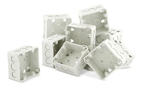 Pack De 10 Cajas Pvc 4x4 Tercol