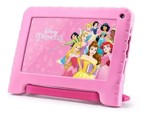 Imagen 1 de 10 de Tablet Multilaser Funda Princesa Disney 32gb 2gb Ram Andr 11