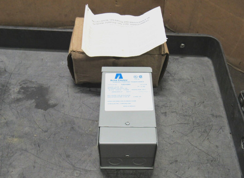 New Acme Transformer T253108s .50kva 1ph 600v Pri 120/24 Vva