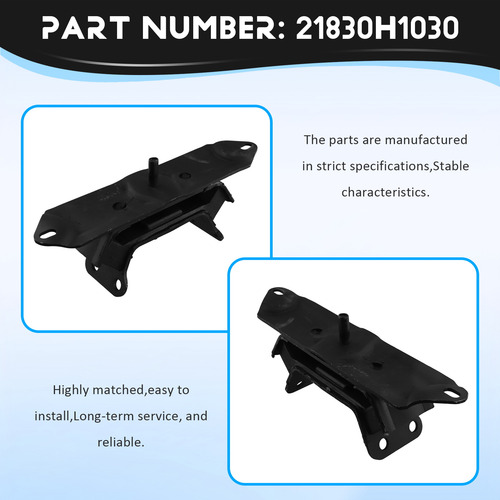 21830h1030 21830-h1030 21830-h1050 Transmission Mount Vi