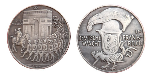 Moneda Alemania Batalla De Francia 1940 T.#2