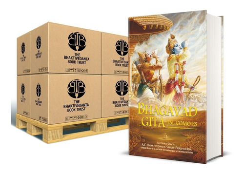  Caja Con 6 Ejemplares Bhagavad-gita  (edición Bolsillo)