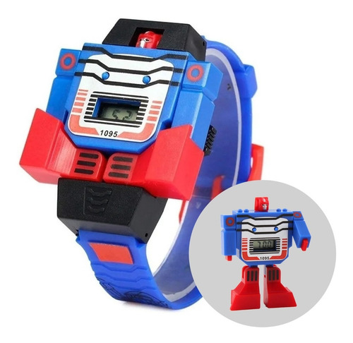 Reloj Transformers Convertible Skimei Envio Gratis Optimus