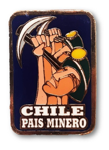 Magnético Chile País Minero Cobrizado