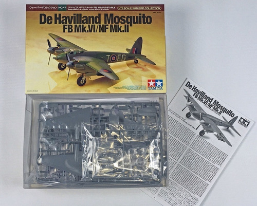 Avion Mosquito Fb Mk.tamiya  60747 Escala 1:72 Es Un Armable