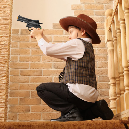Toy Revolver Yhwslyz Eva Soft Bullets Cap Gun W/ 24 Bullets
