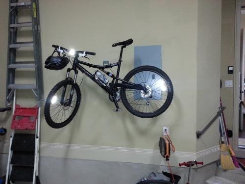 Imagen 3 de 4 de Portaherramientas Gancho Soporte Pared Bicicleta 014