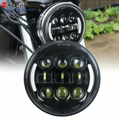 Opticas Faros 5 3/4  Led Cree Harley Daymaker Drl+baja+alta