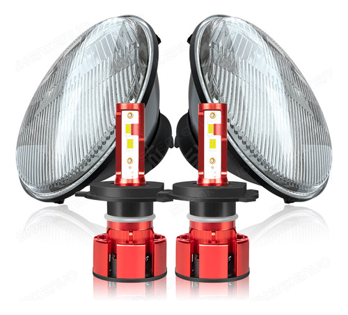 Faros Led Redondos De 7 Pulgadas Para Chevrolet C10 Pickup