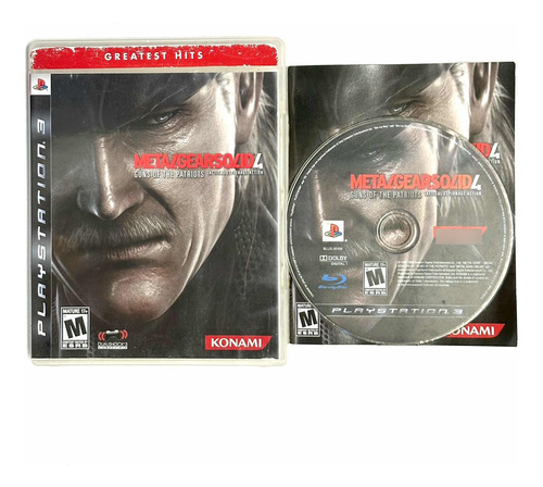 Metal Gear Solid 4 Guns Of The Patriots - Playstation 3