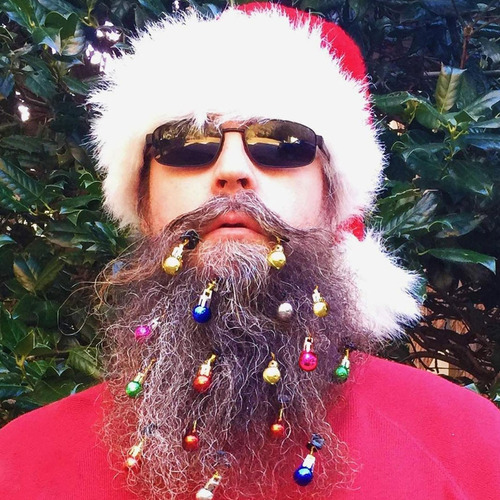 Adornos De Bolas Para Barba, Coloridos Adornos De Campana