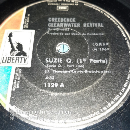 Simple Creedence Clearwater Revival Suzie Q. Liberty C16