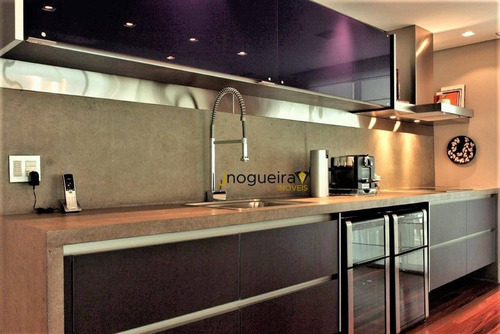 Imagem 9 de 30 de Apto Com 4 Dormitórios -suítes, Decorado E Mobiliado, À Venda, 385 M² Por R$ 7.000.000 - Campo Belo - São Paulo/sp - Ap14022