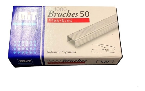 Broches Mit Para Abrochadora N°50 Caja X1000 Unidades