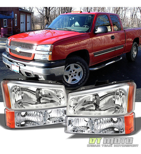 Par Faros Chevrolet Silverado 1500 Classic Hybrid 2007 5.3l