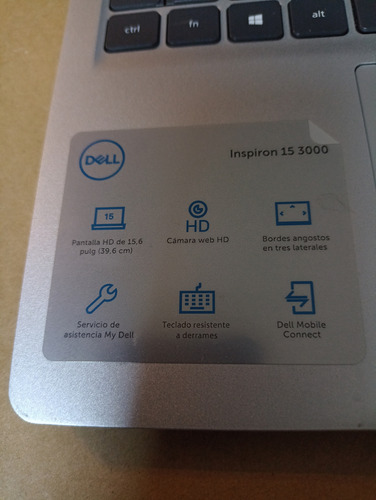 Laptop Dell 3511 Core I3 1115g4 Ram 8gb Ssd 256gb (Usado)
