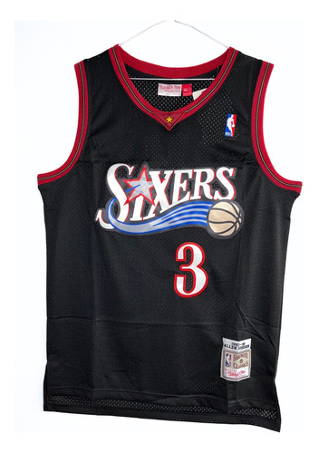 Camisa Jersey Nike Nba Importada Allen Iverson Sixers 3