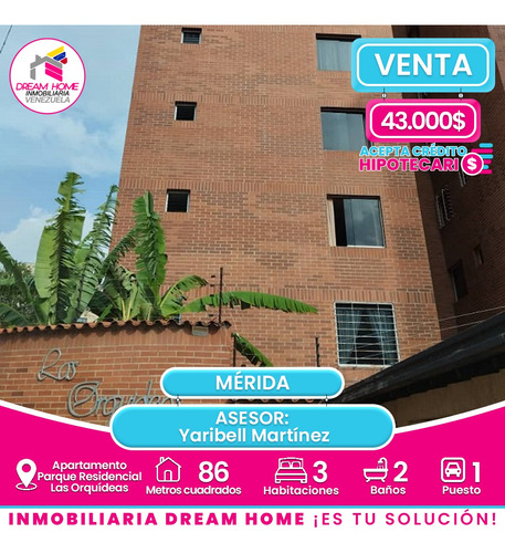 Apartamento En Venta Parque Residencial Las Orquídeas, Av. Cardenal Quintero - Mérida 