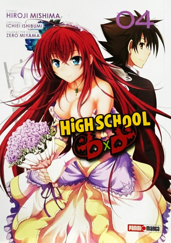 Manga High School Dxd Tomo 4 Panini Español