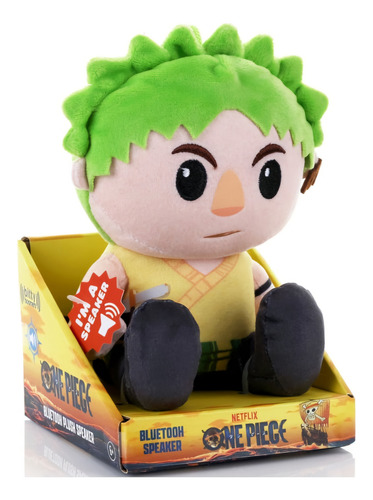 Zoro One Piece Bocina Bluetooth Bitty Boomers Recargable