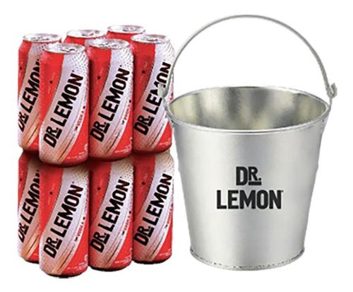 Dr Lemon Vodka Lata 473ml X 12 Unidades + Frappera