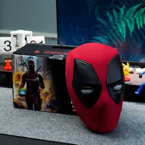 Mascara Deadpool 2024 Electrónica Con Movimiento Y Sonido