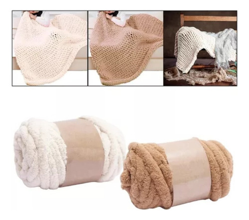 2 Acogedor Juego De Hilos Para Tejer Y Hacer Crochet. /&z