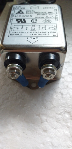 Filtro Rede 30dkcs5 115/250v 30a (Usado)