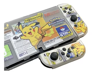 Nintendo Switch Oled Protector Pokémon Go Pikachu Joy Con