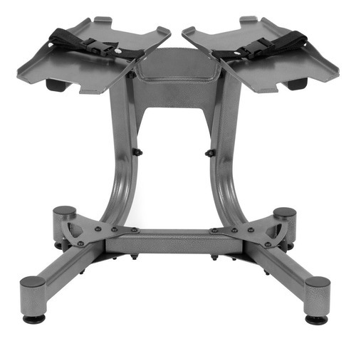 Rack Para Pesas Soporte De Mancuernas Ajustables Altera Gym Color Plata