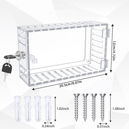 Caja De Seguridad Universal Para Termostato Con Llave, Termo