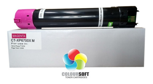 Toner Compatible Xerox Phaser 6700 6700x Ct-xp6700x Magenta.