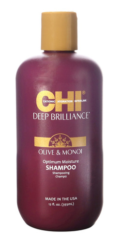 Shampoo De Hidratação Deep Brilliance Optimum Da Chi Unissex