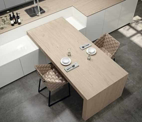 Imagen 9 de 10 de Mesones Mármol Granito Cuarzo Silestone Piedra Corian Cocina