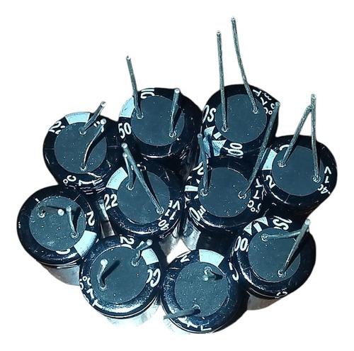 Capacitor Electrolítico 470 Uf X 50 V Pack X 10 Unidades