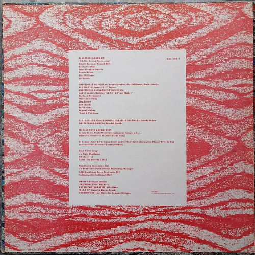 Lp Kool & The Gang Forever Vinil - Near Mint - 1987 (Usado)