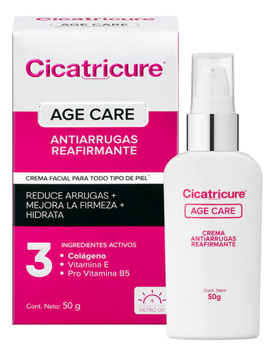 Cicatricure Age Care Crema Antiarrugas Reafirmante 50 G