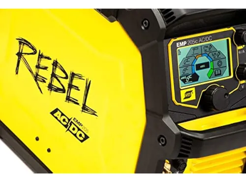 Esab Rebel Emp 205ic Ca/dc Multi-proceso Mig/stick/tig