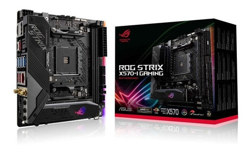 Mtec Asus Rog Strix X570-i Mainboard Itx Wifi Amd Am4 Ddr4 H