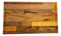 Comprar Tabla Madera Dura Asado Parrilla Picada Grande 50x30 Cm Madera Dura Marrón