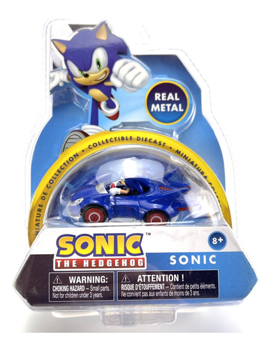 Auto Sonic De Colección Metálico Original 1:64 Die Cast