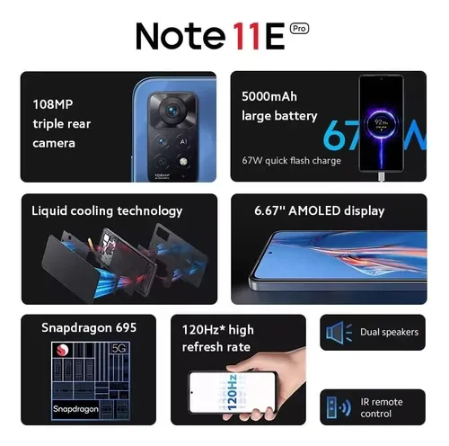 Xiaomi Redmi Note 11e Pro 5g 2201116sc 8gb 256gb Dual Sim