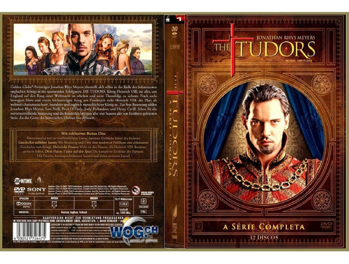 Imagem 1 de 4 de Dvd Série The Tudors - Série Completa - (12 Dvds)