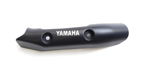 Proteccion Exosto Bws 125 Yamaha Protector Lujo Negro Mate 