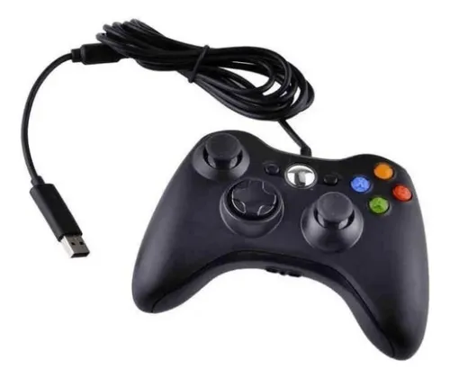 Control Alámbrico Xbox 360 Compatible Para Pc Y Computador