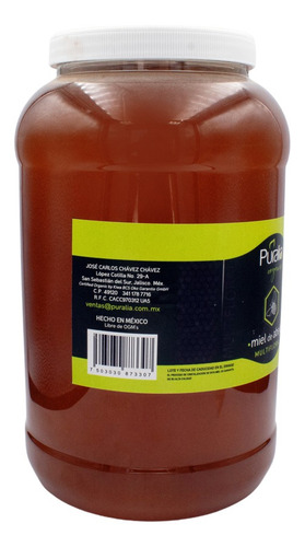 Miel Orgánica Puralia Multifloral Liquida Tarro 5500gr.